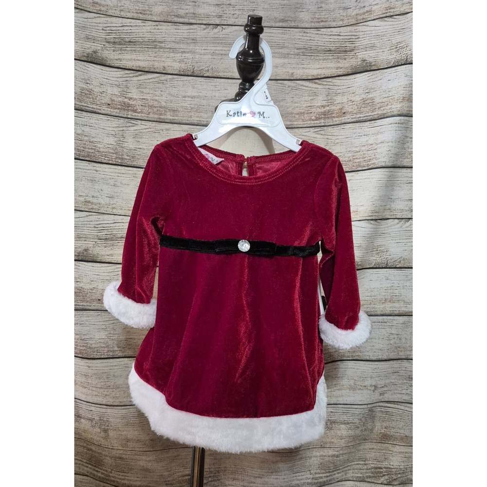 Santa dress Infant 6/9 mos (L323)